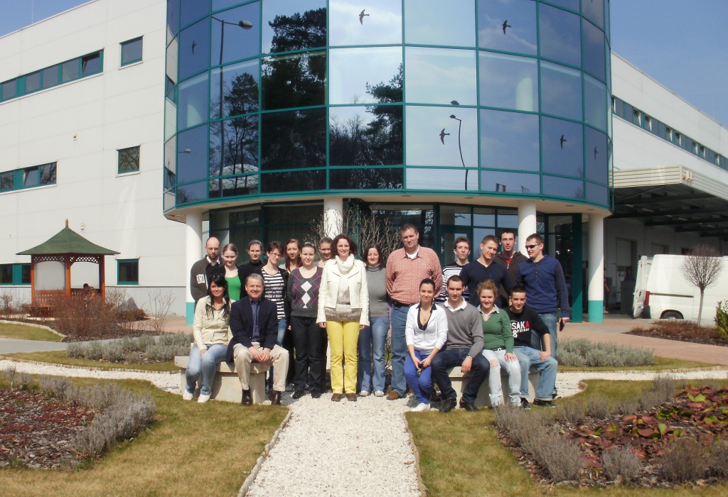 1. Látogatás a TEVA Magyarország Zrt.-nél - A csapat