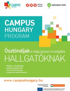 Campus Hungary ösztöndíjak