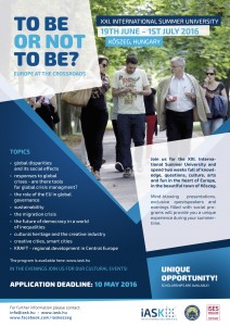 Nyári Egyetem Kőszegen