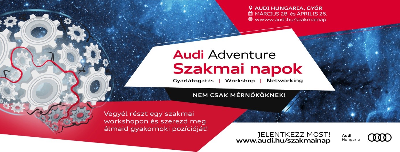 Tavasszal is Szakmai napok az Audi Hungariánál!