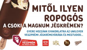 Nyári gyakorlat az Unilever Veszprémi Jégkrémgyárban