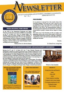 Newsletter Vol. 7. No. 1. 2014/15/II. NEW!