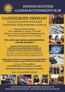 Gazdálkodj okosan!